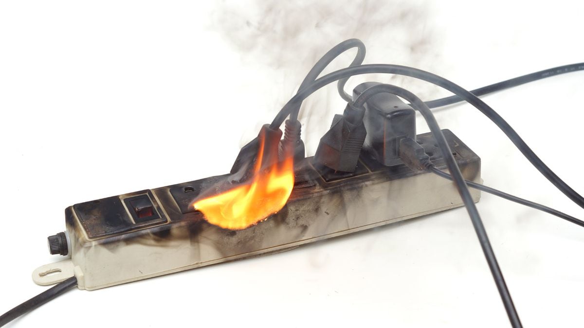 Fire department warns space heater users Don't plug heaters into power