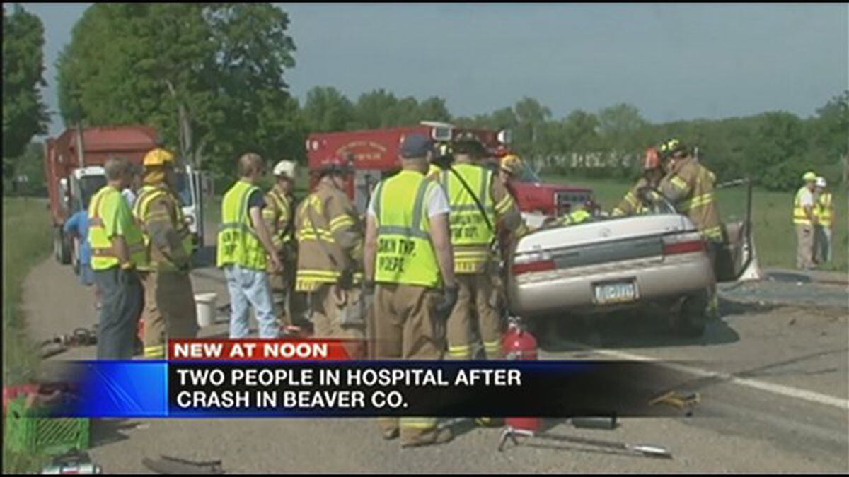 2 injured in multivehicle crash on Route 288 in Beaver County