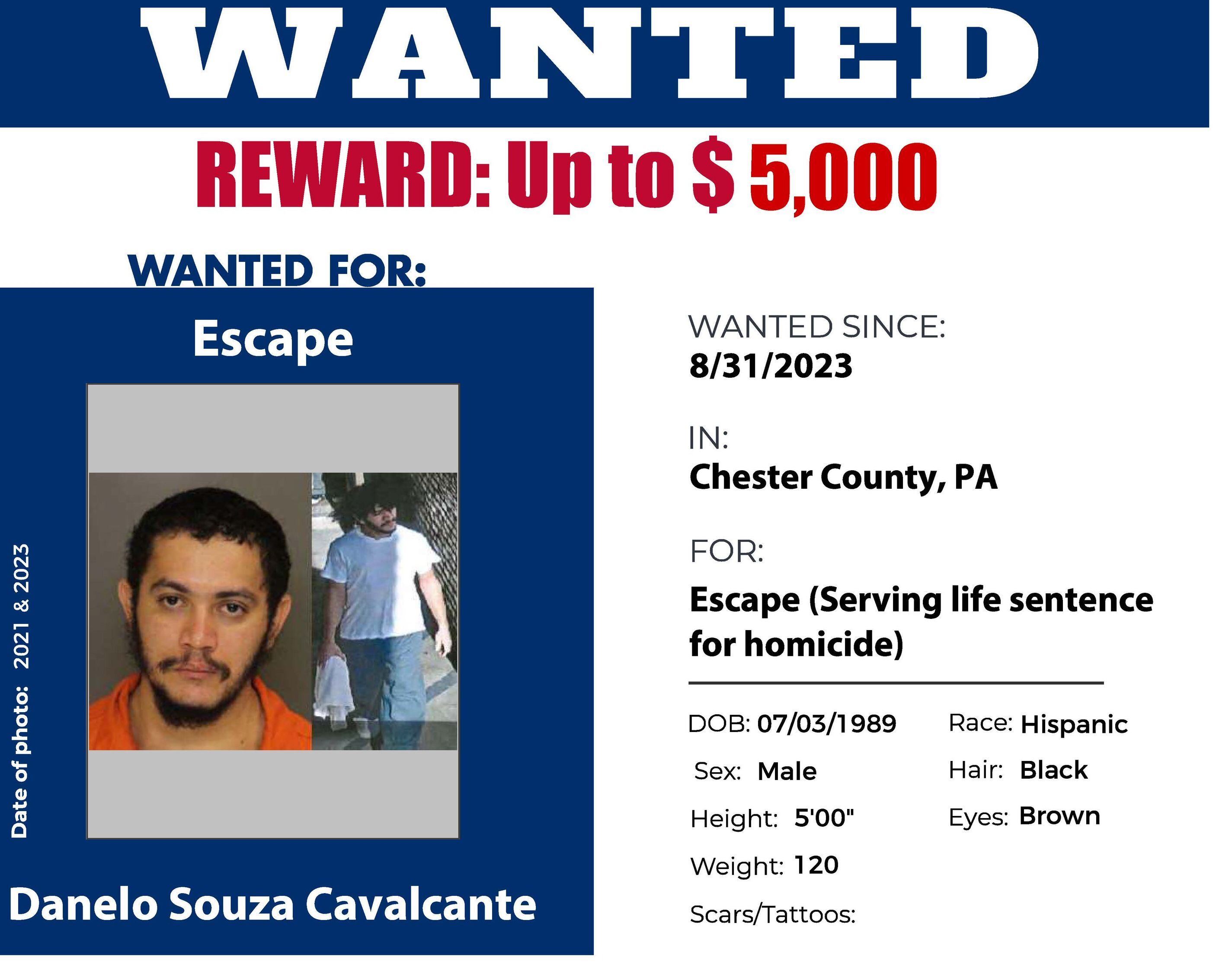 Killer Danelo Cavalante escaped Pennsylvania prison with daring