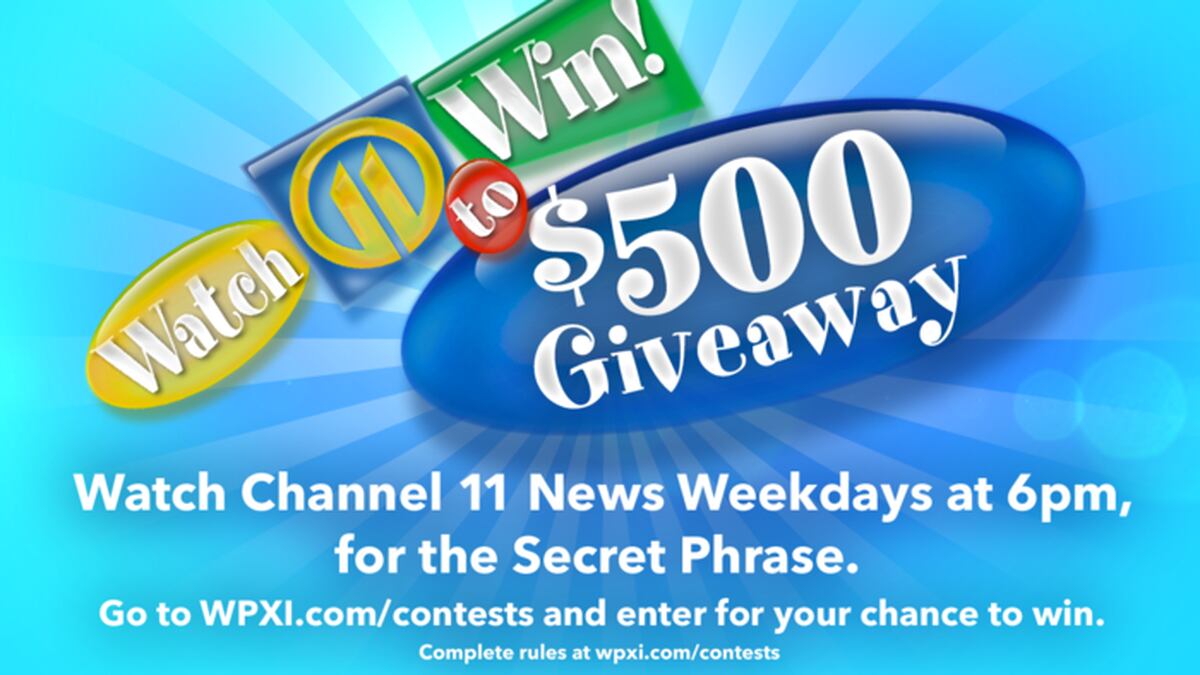 Contest Closed Watch 11 To Win 500 Giveaway