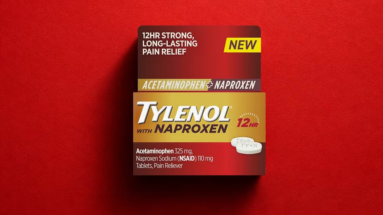 FDA Approves New Over-the-Counter Pain Relief Pill Combining Acetaminophen and Naproxen Sodium