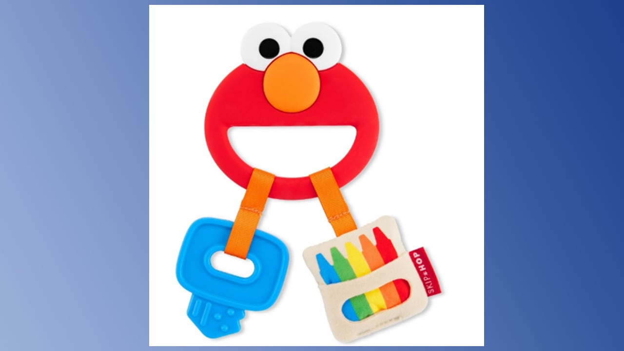 Skip Hop Recalls Elmo Silicone Teethers Due to Choking Hazard