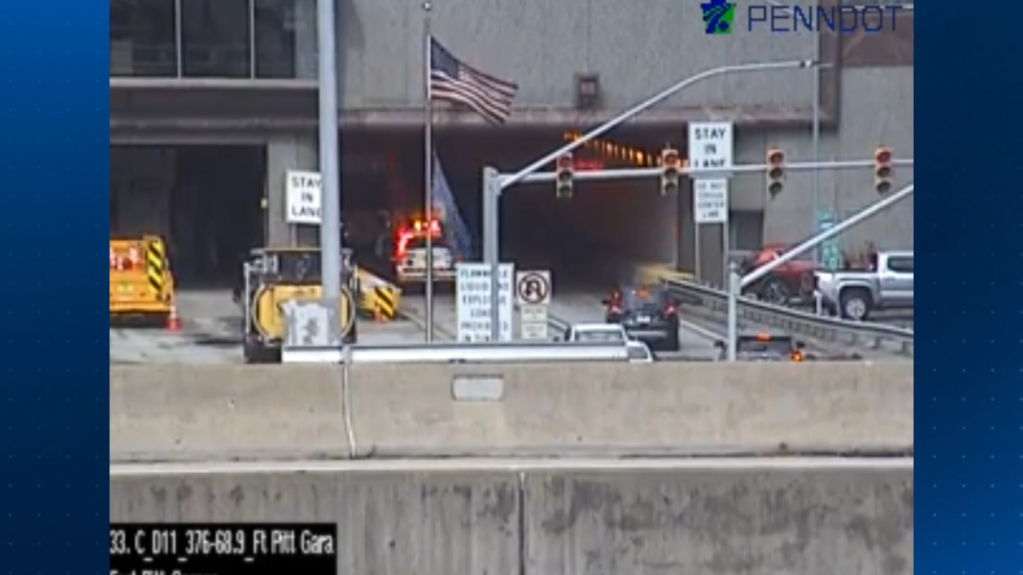 Fort Pitt Tunnel Briefly Closed Due to Sunday Crash