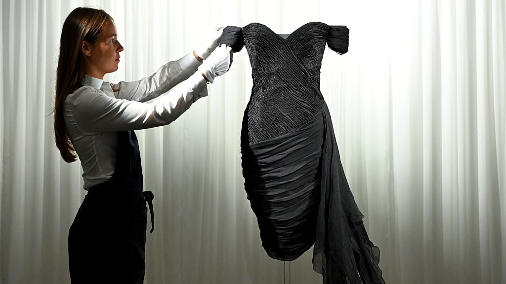 Princess Diana’s ‘Revenge Dress’ Set for Sotheby’s Auction