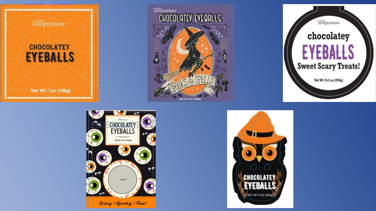 Halloween Chocolatey Eyeballs Candy Recalled for Undeclared Milk Allergen