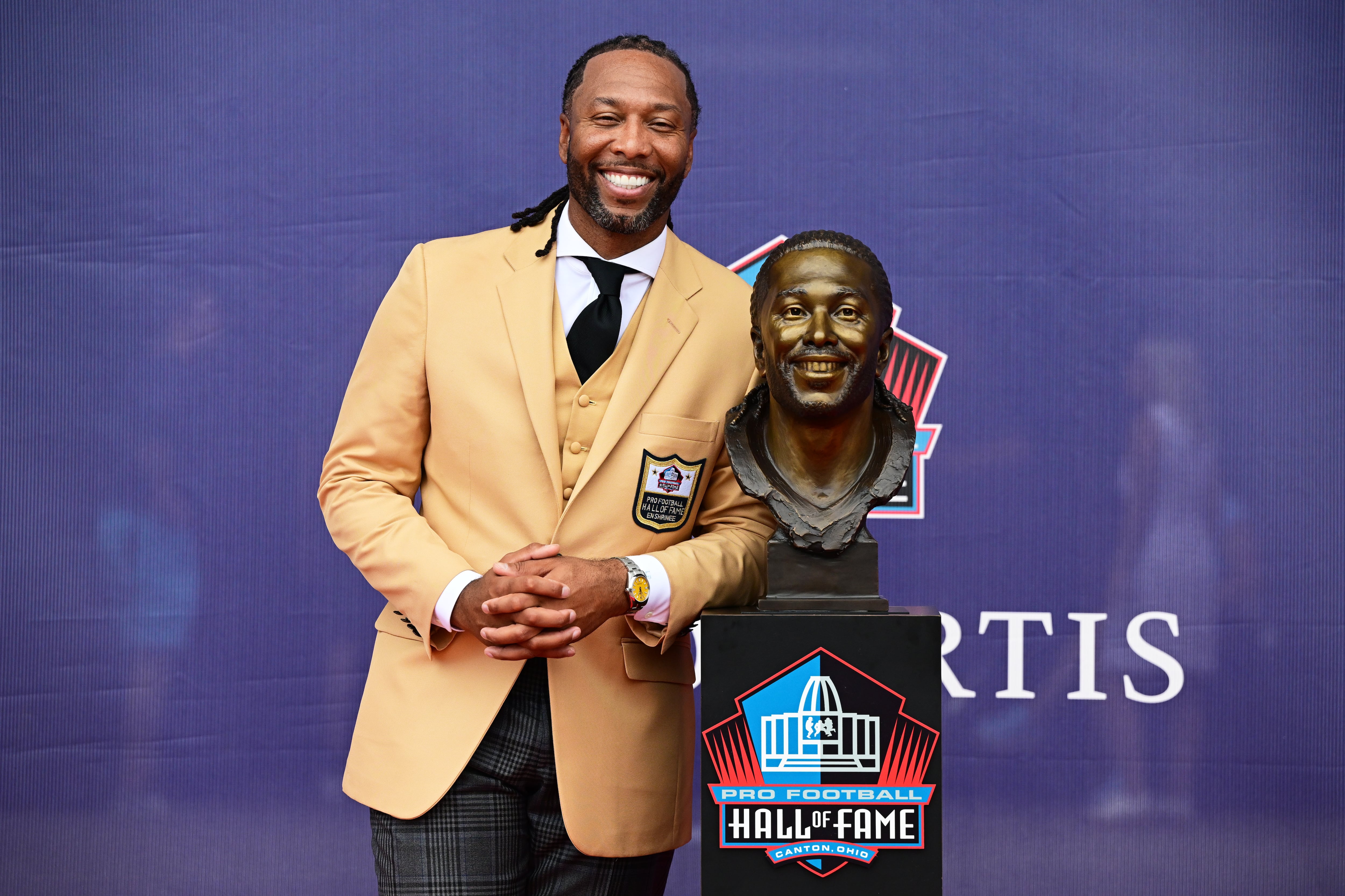 Larry Fitzgerald Jr. Inducted into Pro Football Hall of Fame