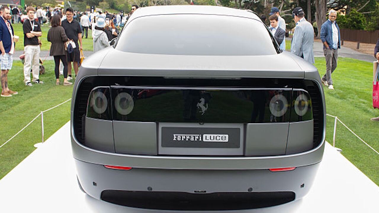Ferrari’s First Electric Car Fetches Record $40 Million at Charity Auction