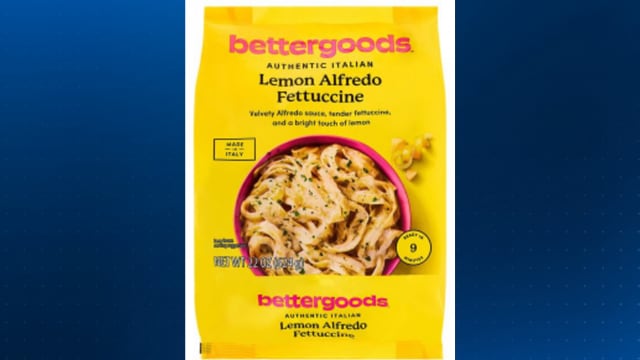 Bettergoods Frozen Pasta Recalled Nationwide for Potential Listeria Contamination
