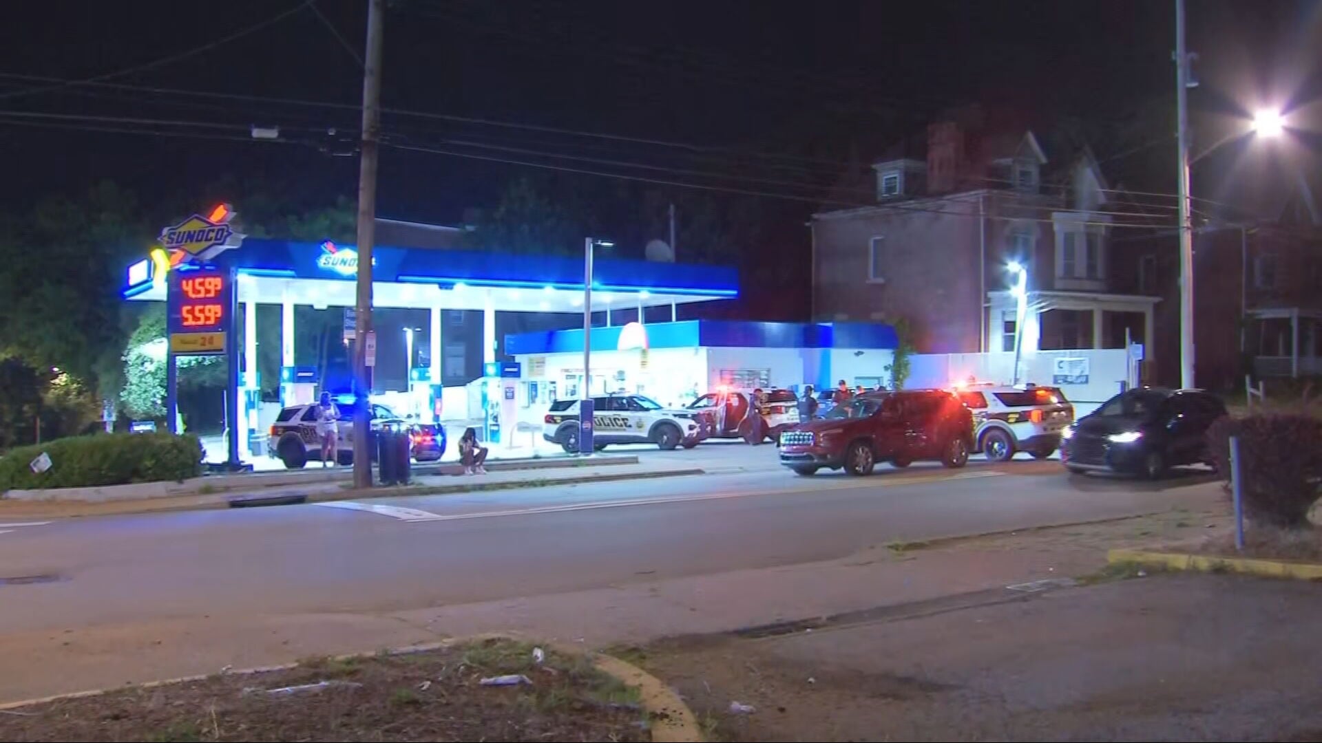 Woman shot across the street from Pittsburgh nightclub, found in car at nearby gas station