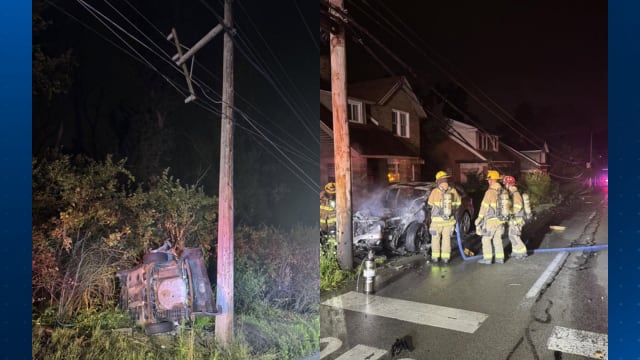 Overnight Crashes In Penn Hills Damage Utility Poles, Prompt Investigations