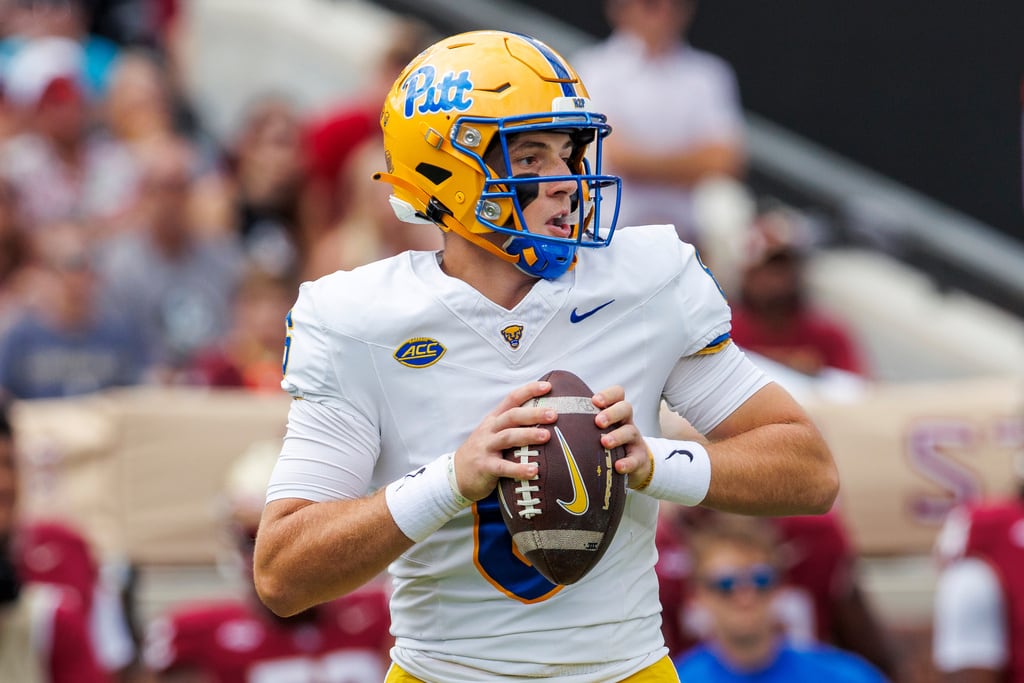 Pitt quarterback Mason Heintschel named to Maxwell Award watch list