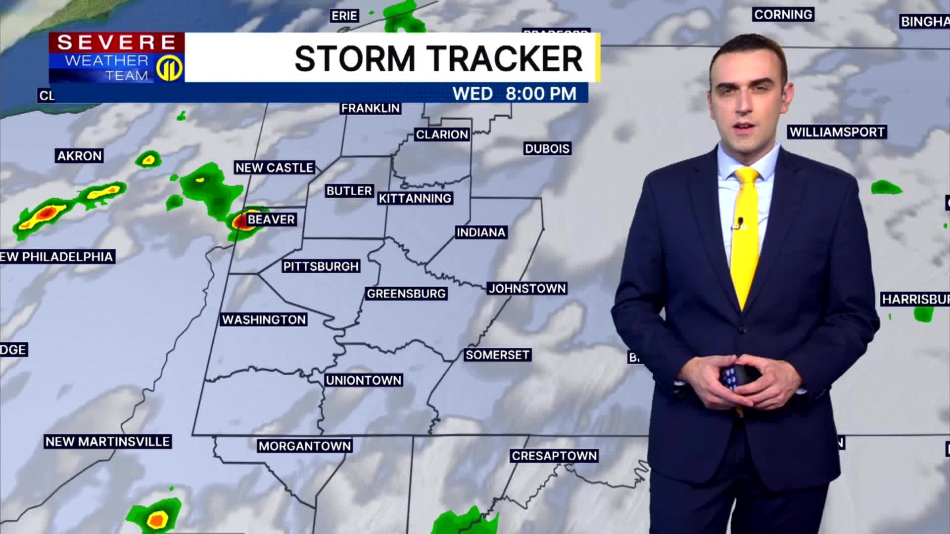 Pittsburgh Braces for Humid Wednesday and Scattered Storms Through Friday
