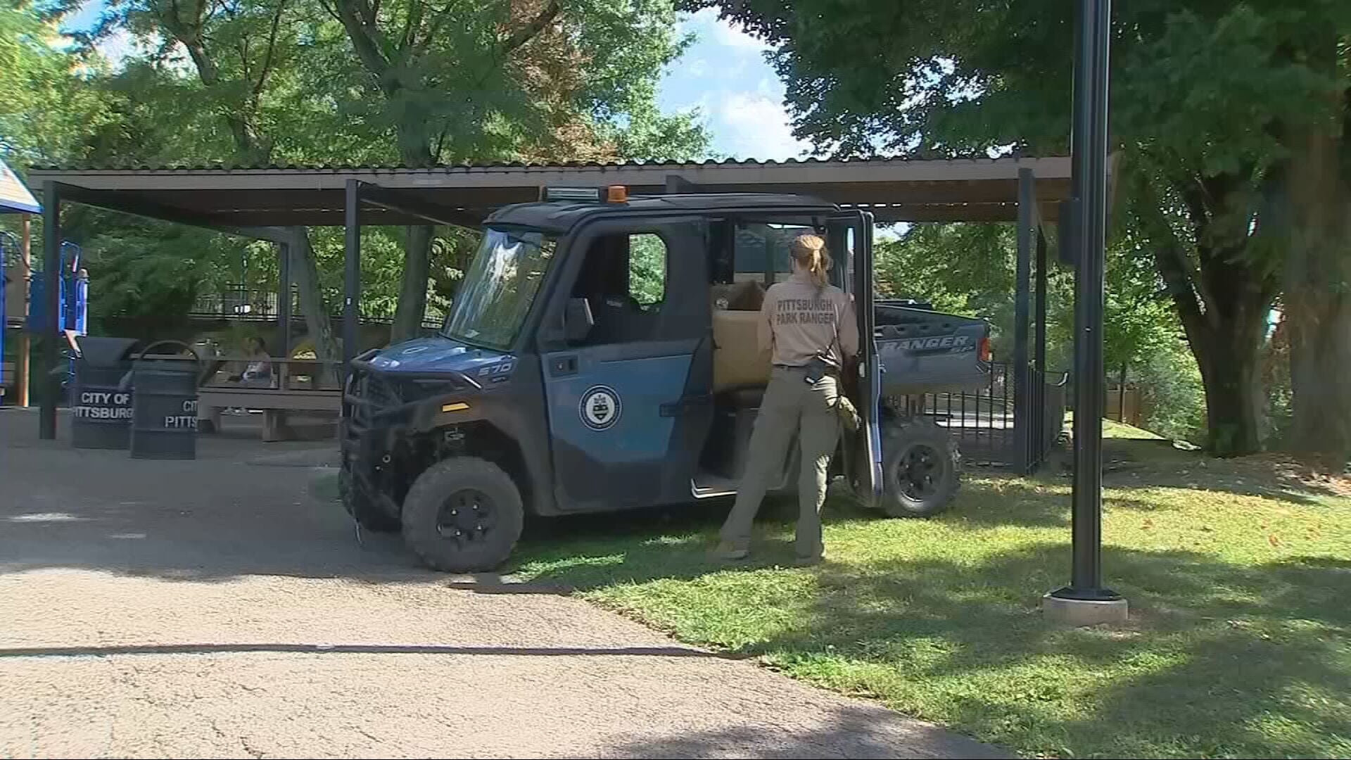 Park Rangers Connect with Community During National Night Out in Frick Park