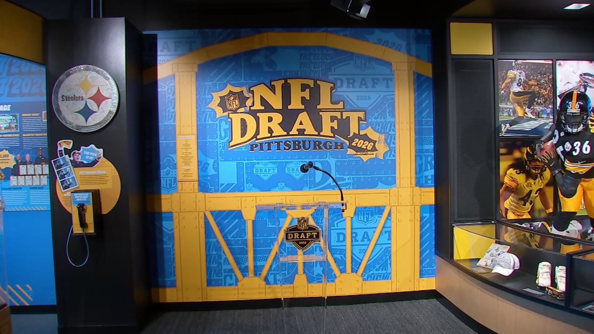 Steelers Hall of Honor Opens New Exhibit Celebrating 2026 NFL Draft